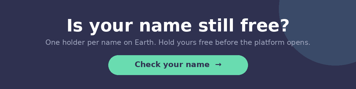 Is your name still free? Check your name